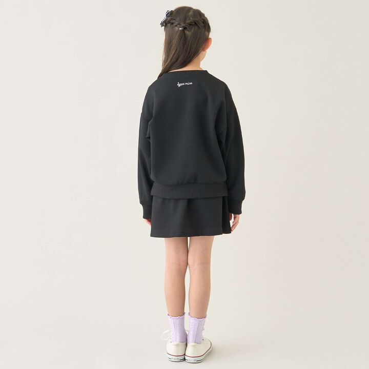 [School-Ready] Puff Sweat Skirt (with Shorts),Ivory, medium image number 23