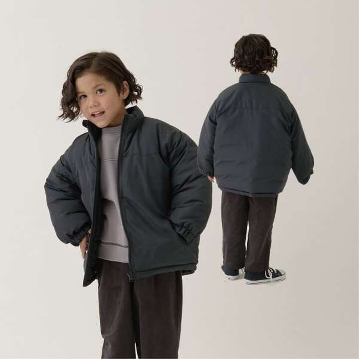 Versatile Bi-Color Puff Jacket,Camel, medium image number 21