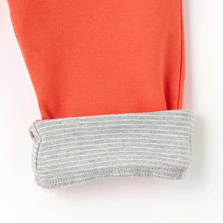 [Restock] Dinosaur Cuffed 6/10 Length Cut Pants,Red, medium image number 9