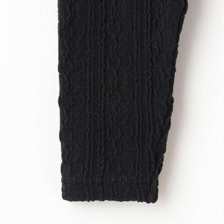 Shea Butter Jacquard Leggings,Mocha tea, medium image number 5