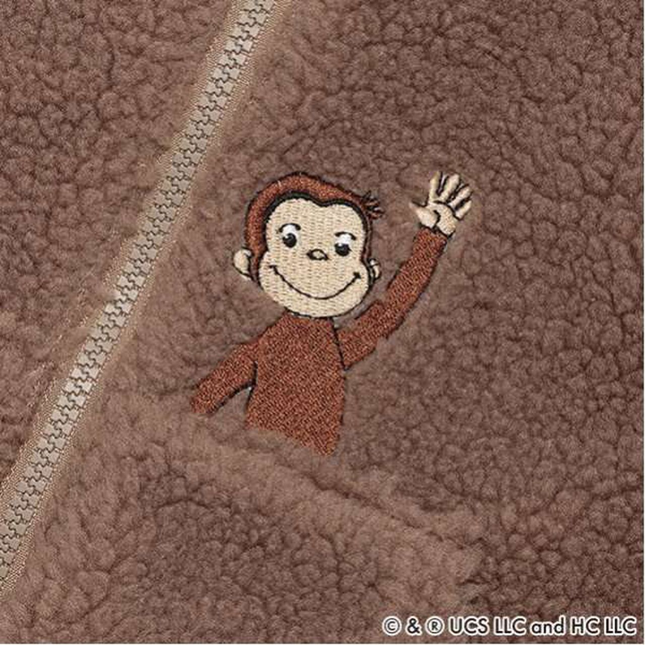 Curious George Boa Vest,Mocha tea, large image number 13