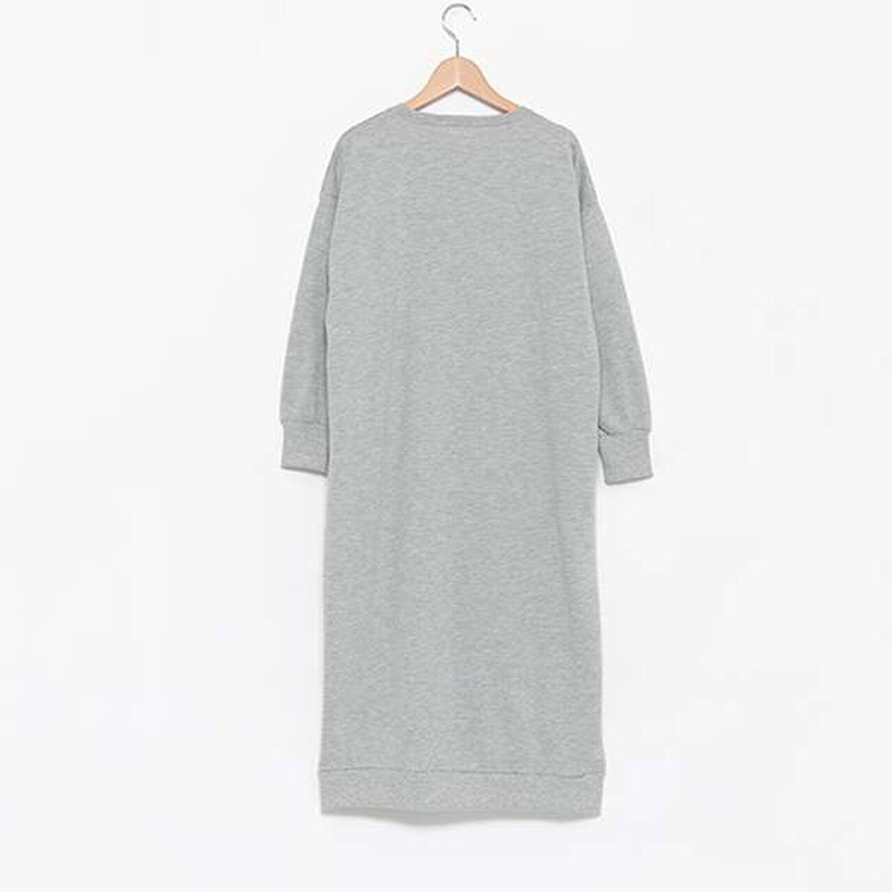 Long-Sleeve Room One-Piece Dress,Light green, large image number 1
