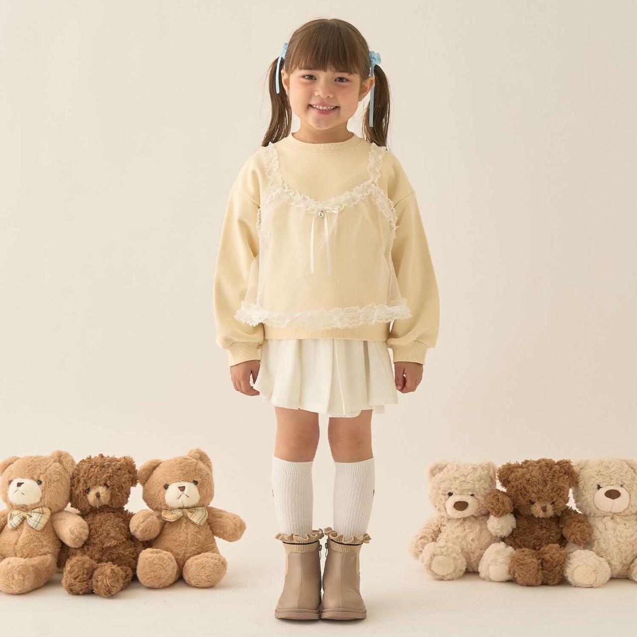 [Lycee Mine Ballet Series] Camisole Ducky Sweatshirt,Moderate pink, large image number 20