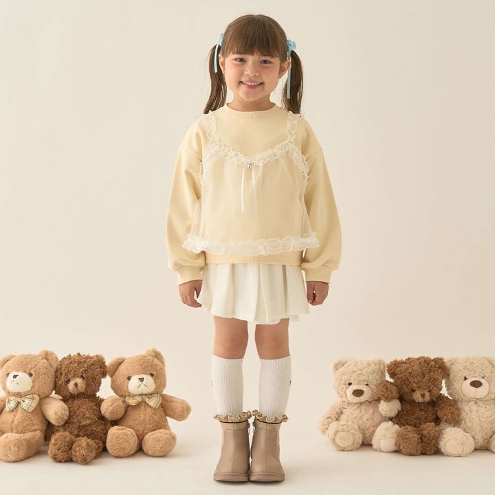 [Lycee Mine Ballet Series] Camisole Ducky Sweatshirt,Moderate pink, medium image number 20