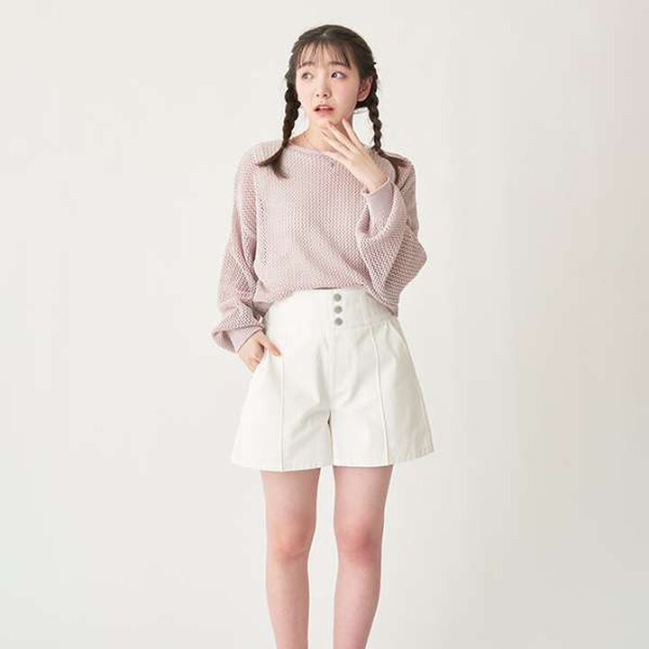 Mesh Bolero Inner Wear Set,Pink, medium image number 9