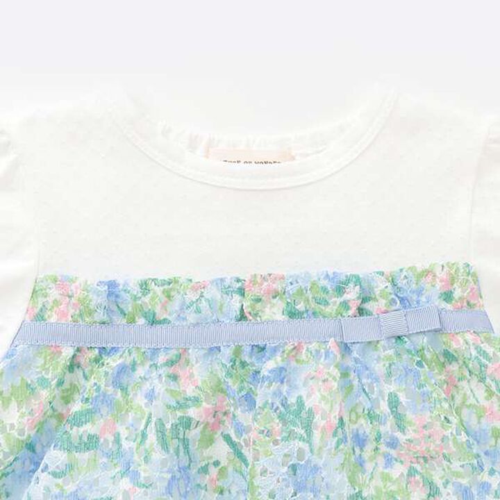 Floral Lace Tunic,Lemon yellow, medium image number 3