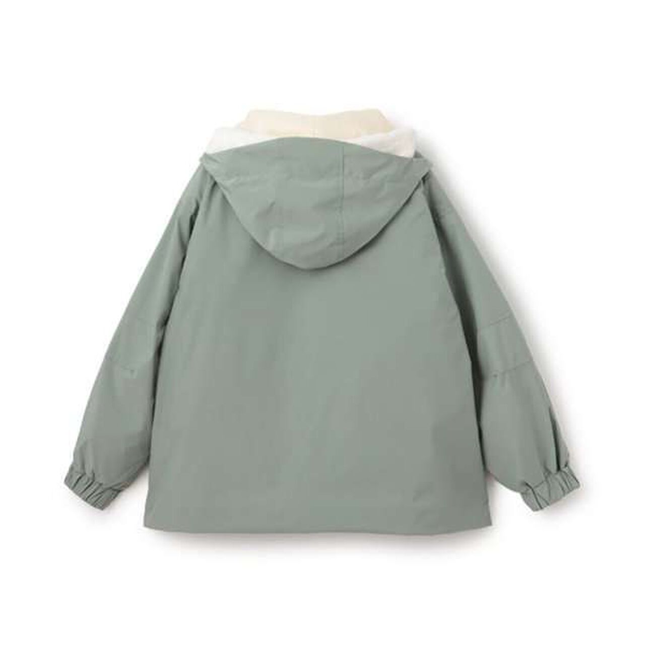 Water-Repellent Faux Fur Liner 3-Way Jacket,Light beige, large image number 12