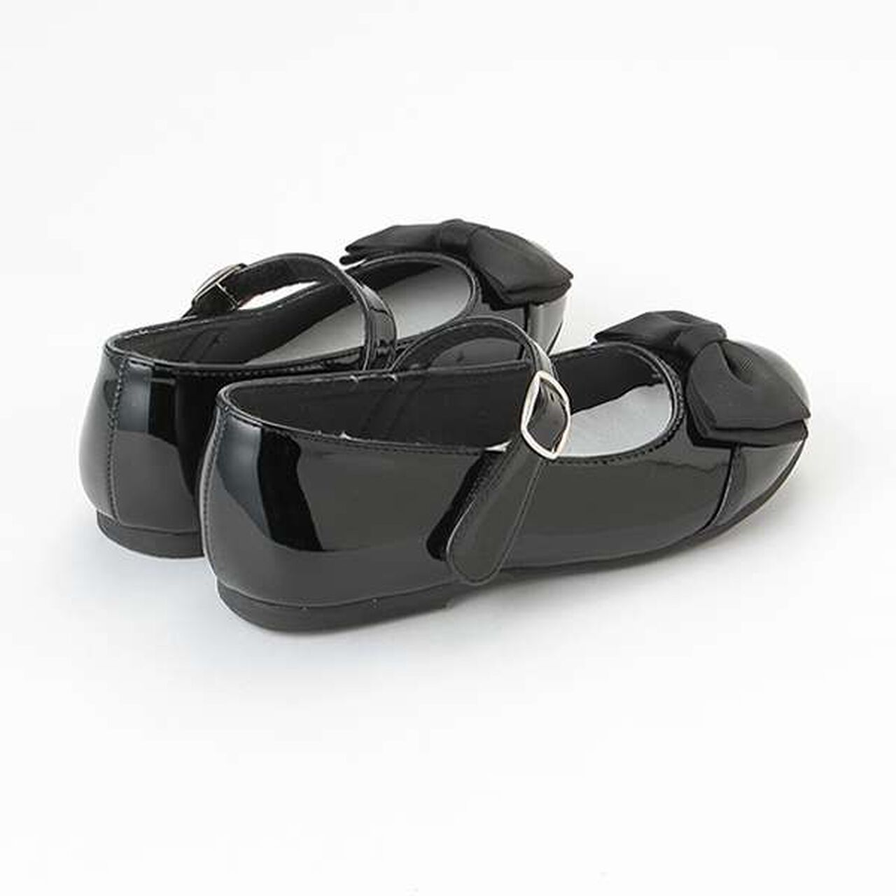 Ribbon Ballet Shoes,Black, large image number 2