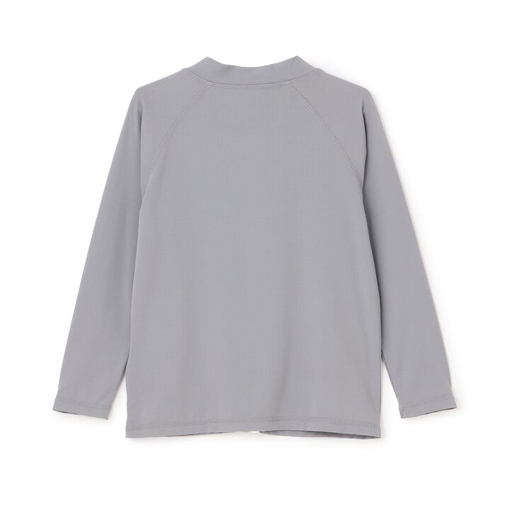 [SWIM] [UV] Full-Zip Mesh Rash Guard [Kids' Clothing] [Boys & Girls],Milky white, medium image number 5