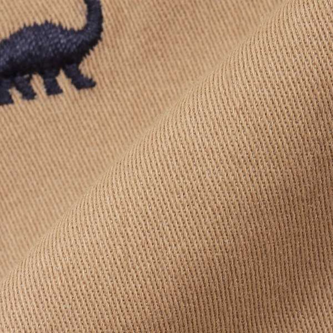 Dinosaur Embroidered Overalls,Beige, large image number 11