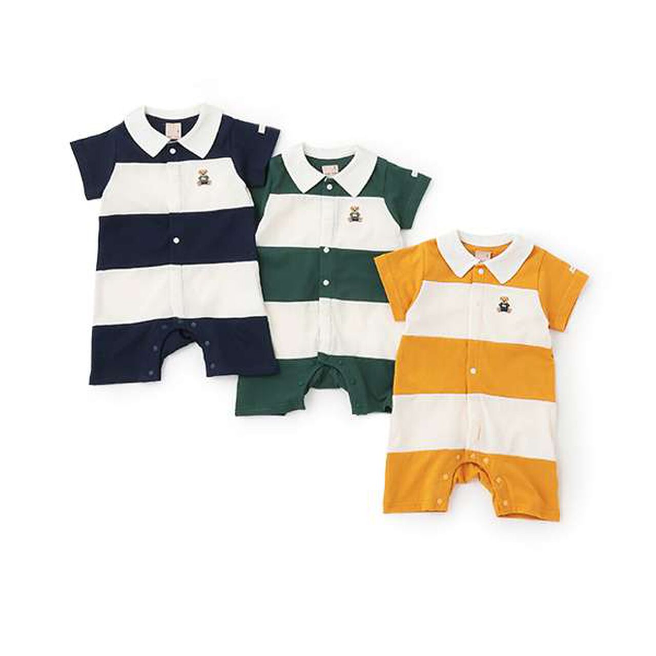 Color Block Rugby Coverall,Yellow, large image number 9