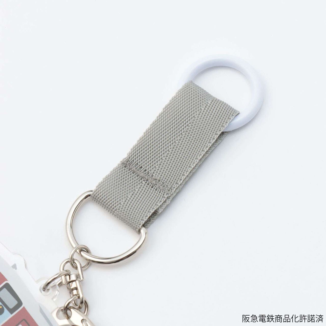 Hankyu Train Keychain,Deep red, large image number 4