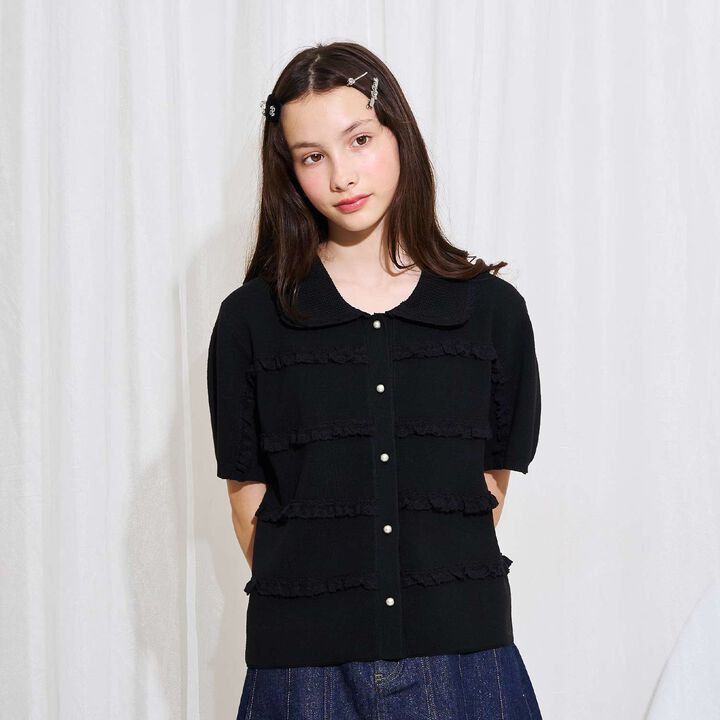 [AMI] Lace Cardigan,, medium