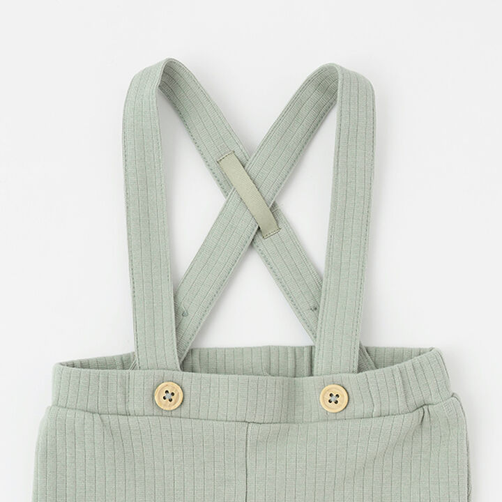 Pants with Suspenders,Light khaki, medium image number 2