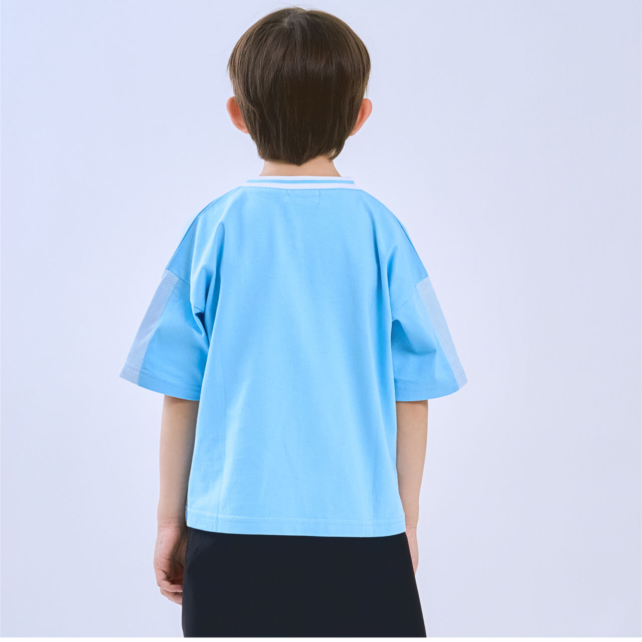 [Cool Touch] Loose Fit Short Sleeve T-Shirt,Pearl white, large image number 3