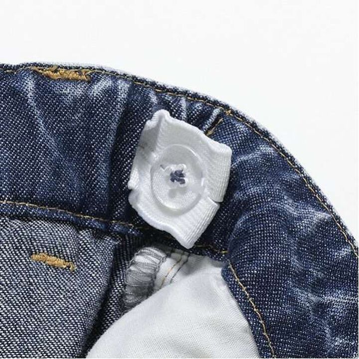 [LTXC] Denim Bustier Outfit Set,Blue, medium image number 3