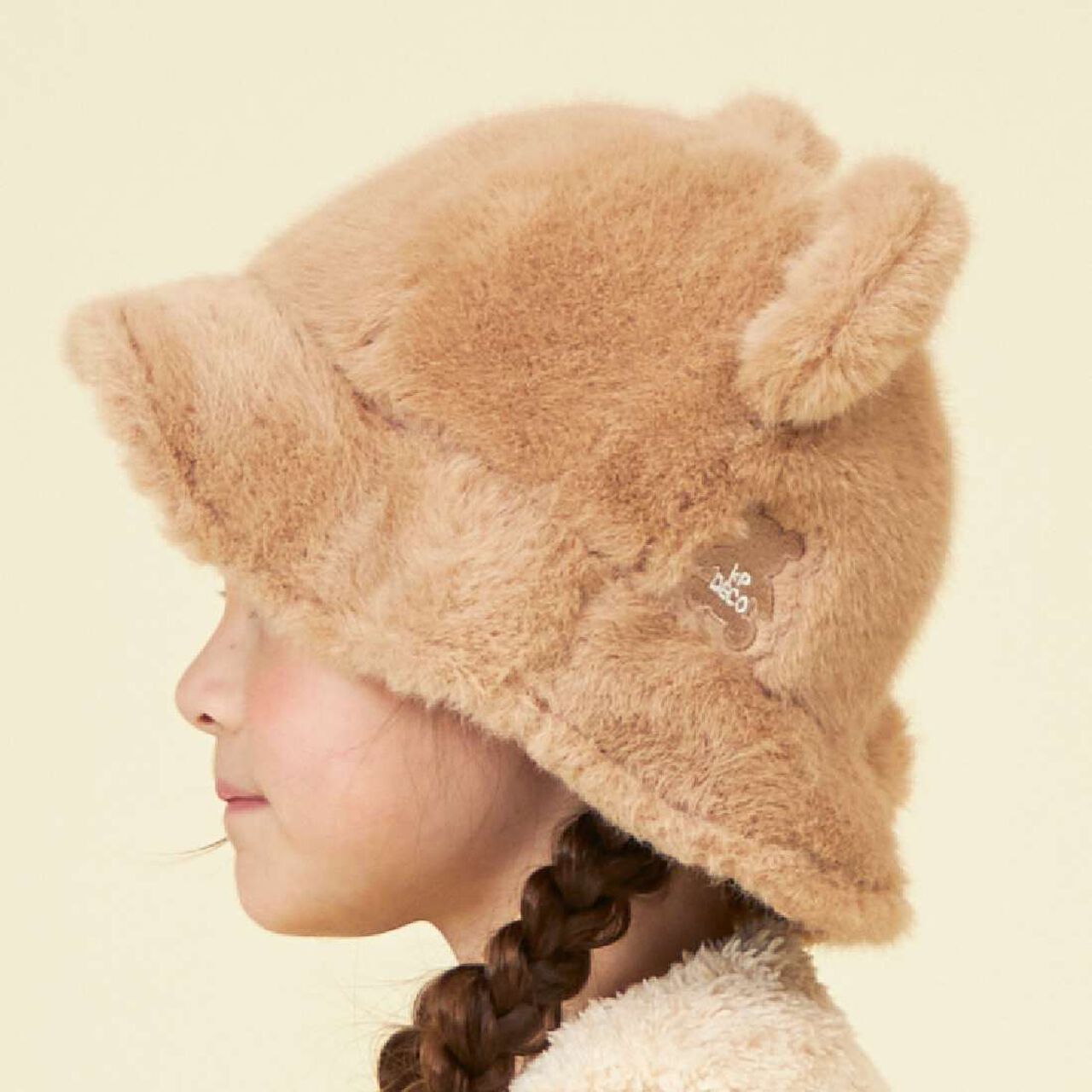 KPDECO Bear Ear Hat (S-M),Off white, large image number 8