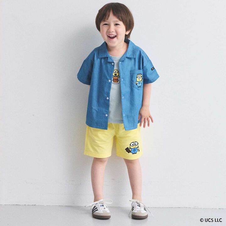 [Minion] Cut Half Pants,Yellow, medium image number 0