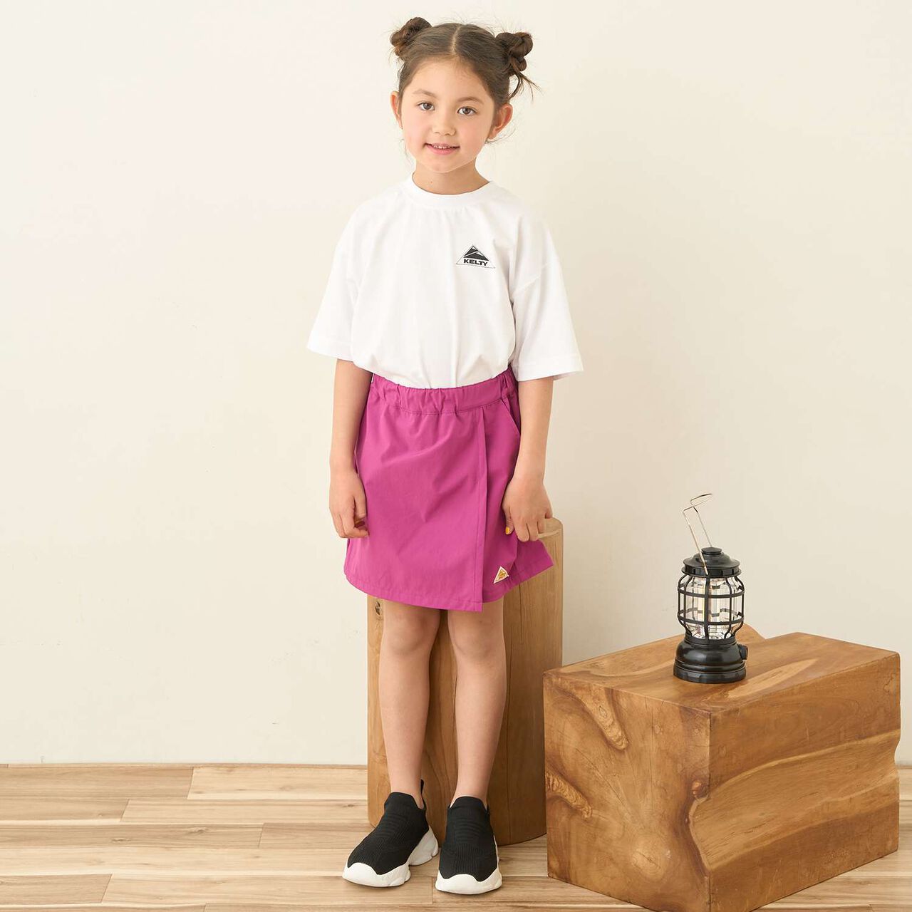 [4 WAY Stretch] [KELTY] Wrap Culottes,Mocha tea, large image number 21