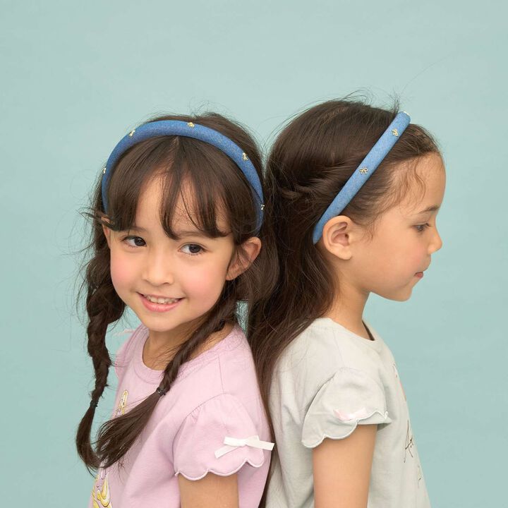 Ribbon Motif Headband,Blue, medium image number 8
