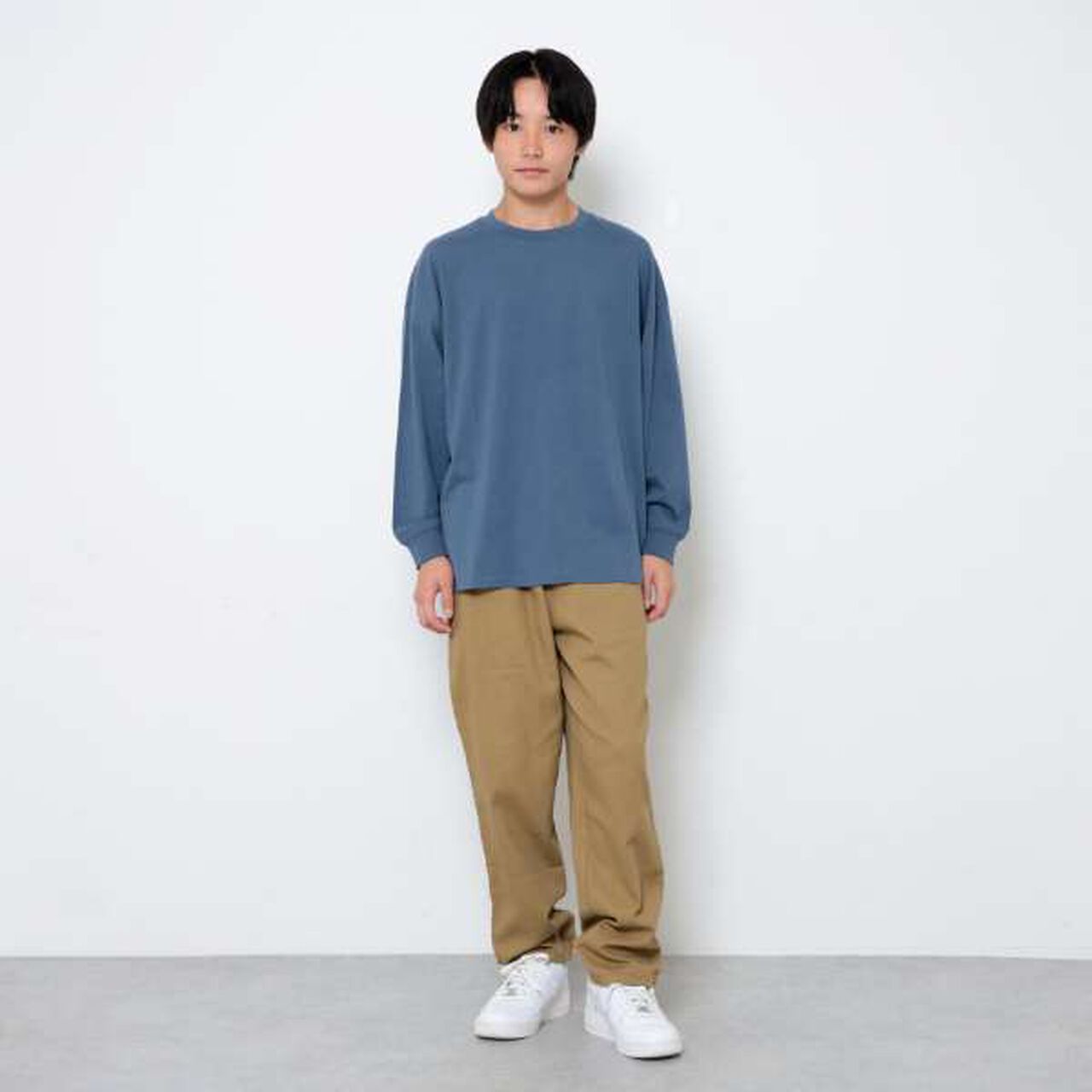 Street Big Long Sleeve T-Shirt,Black, large image number 12