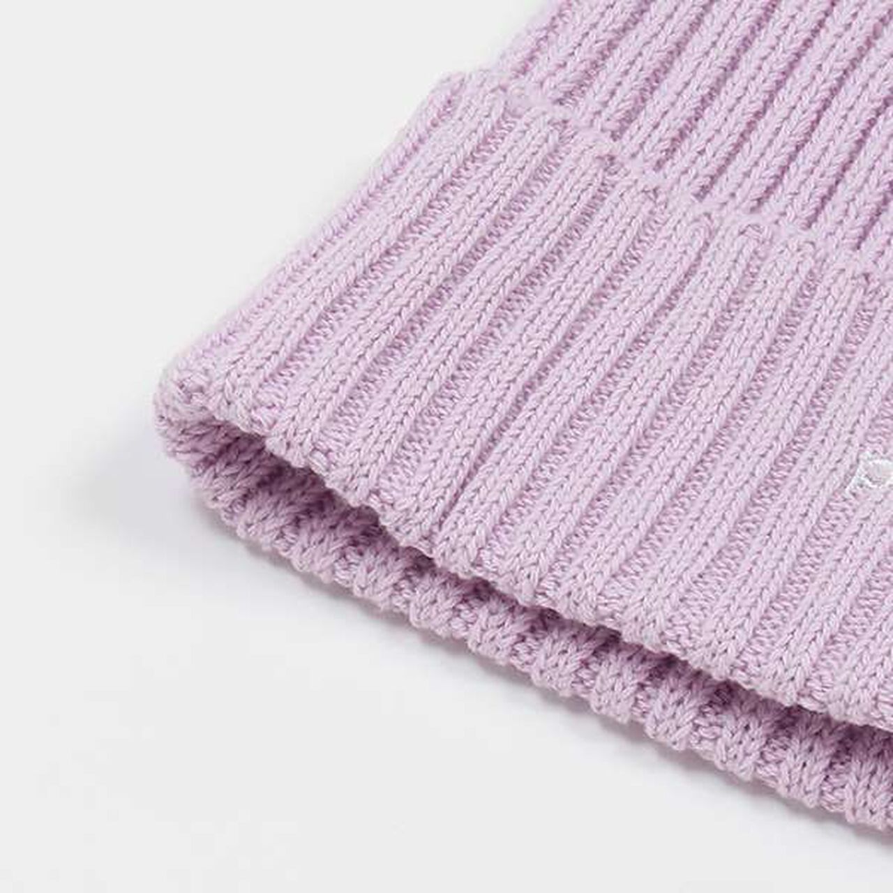 Logo Embroidery Knit Cap,Lavender, large image number 13