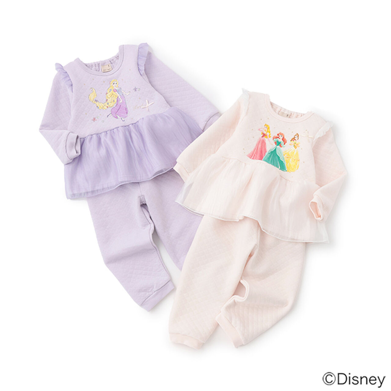 [Disney] Quilted Pajamas,Ivory, large image number 7