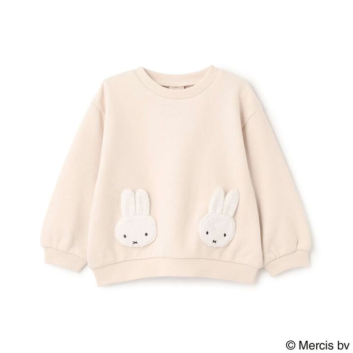 [Miffy] Motif Sweatshirt,Black, medium image number 12