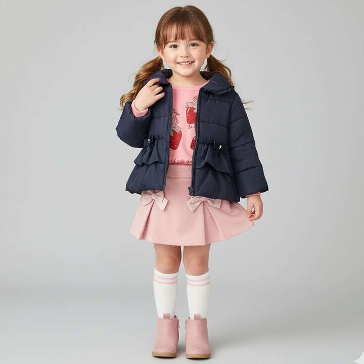 Padded Peplum Blouson,Pink, medium image number 20