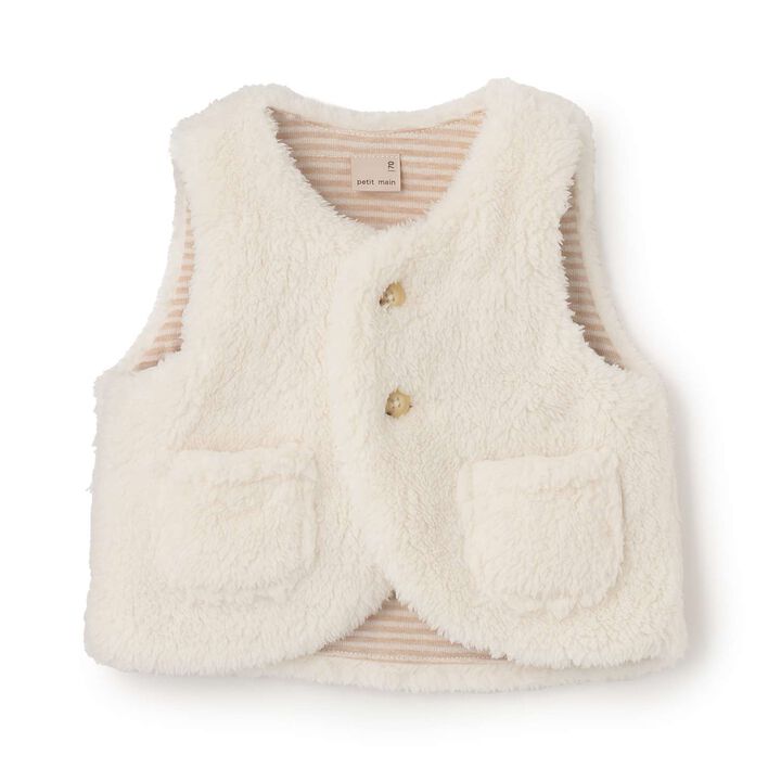 Antibacterial Deodorant Boa Vest,, medium