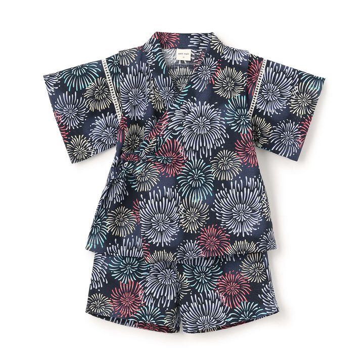 [Easy Wear] Boys Assorted Jinbei,Pearl white, medium image number 9