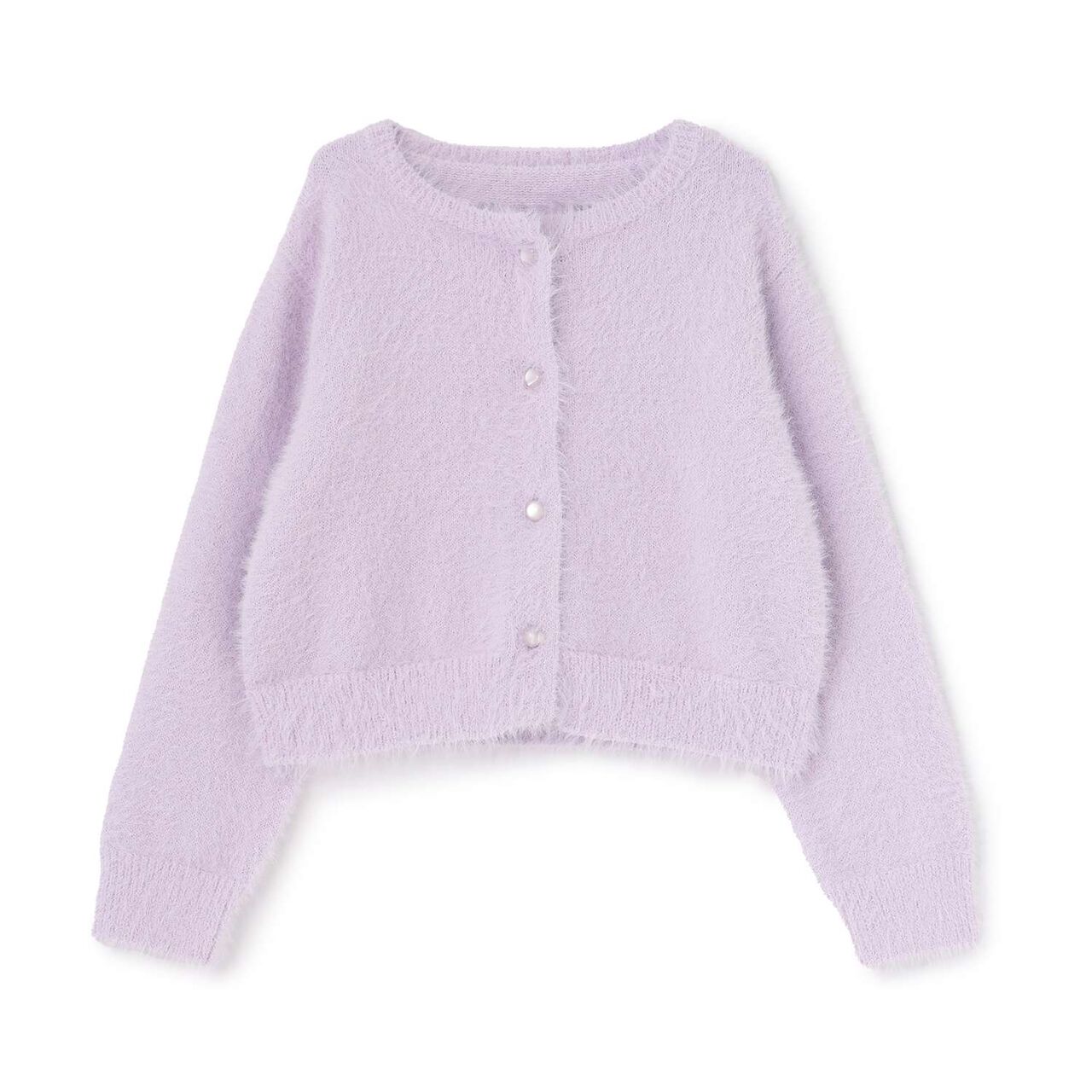 Shaggy Cardigan,Lavender, large image number 15