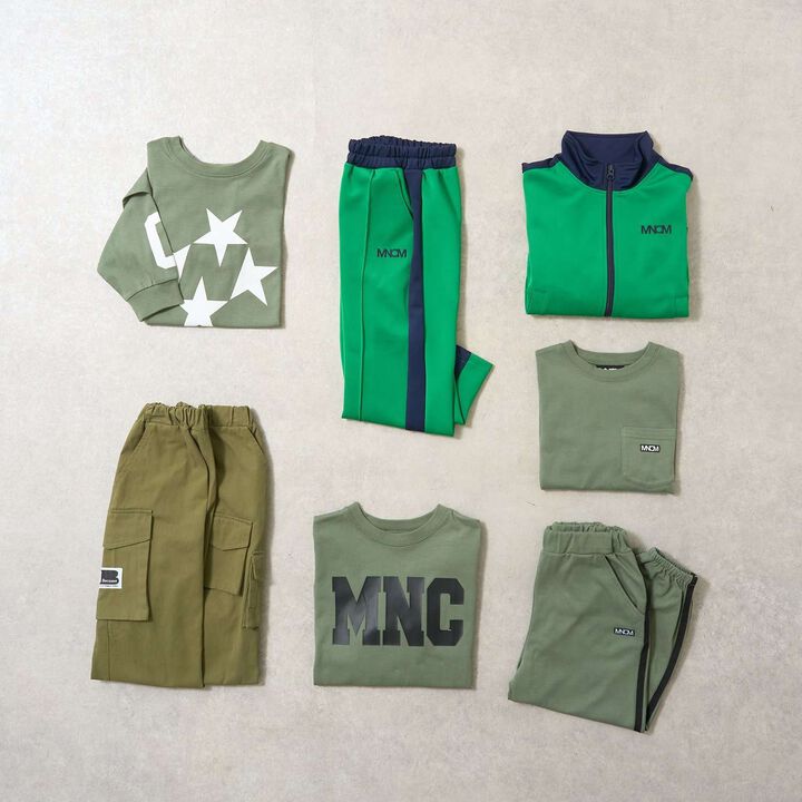 [MNCM] Coordinatable Setup Track Pants,Green, medium image number 16
