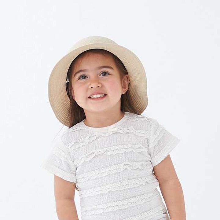 Foldable Ribbon Hat,Ivory, medium image number 10