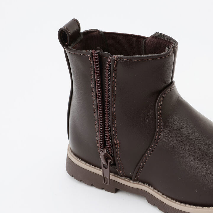 Side Gore Boots,Dark brown, medium image number 3