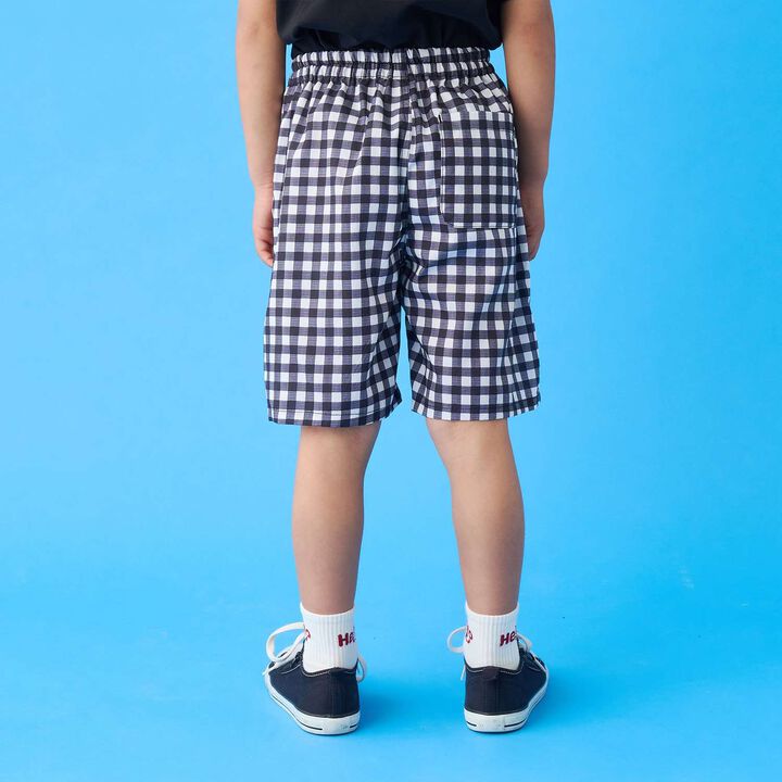 [Cool Touch] All-Over Pattern Half Pants,Black, medium image number 8