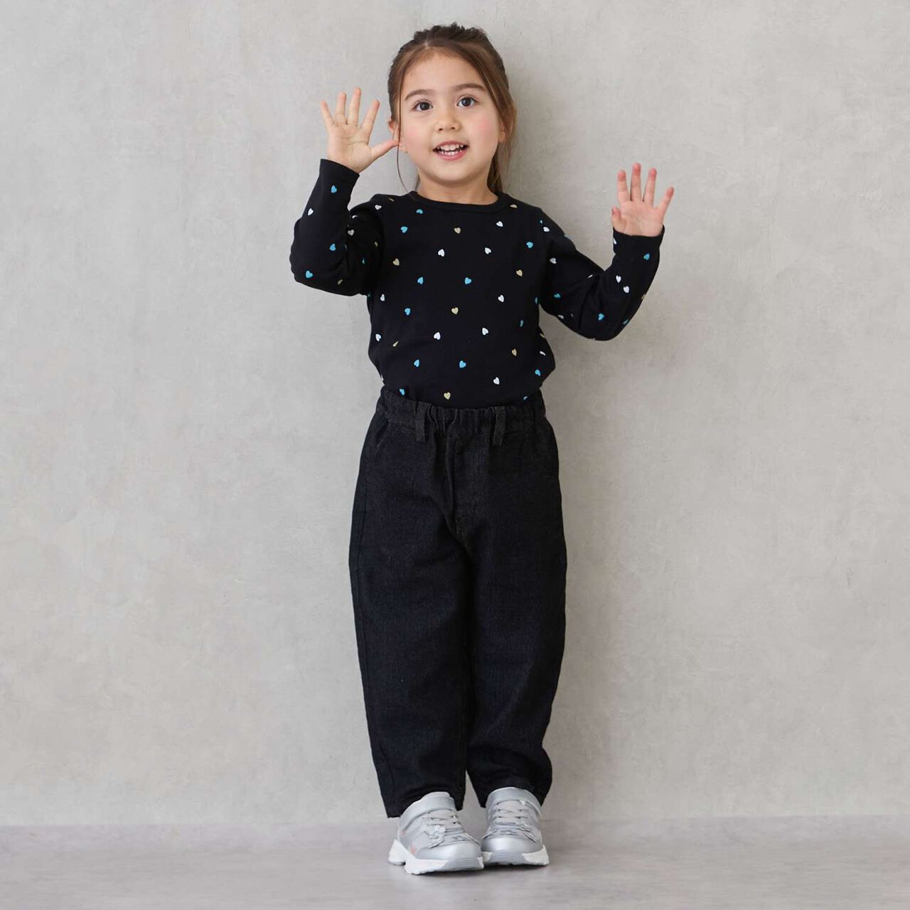 [Affordable] Girls Long-Sleeve T-Shirt,Deep blue, large image number 5