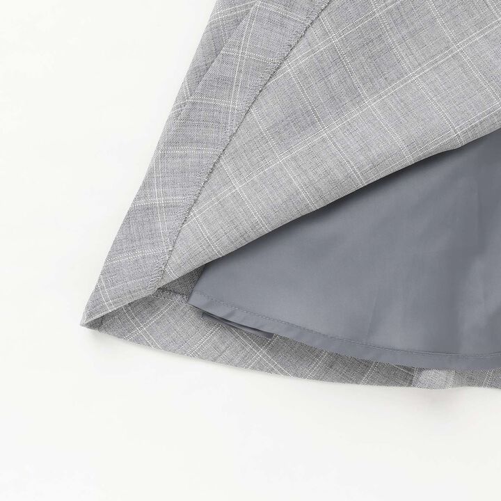 [Graduation Attire] Collared One-Piece Dress,Charcoal gray, medium image number 14