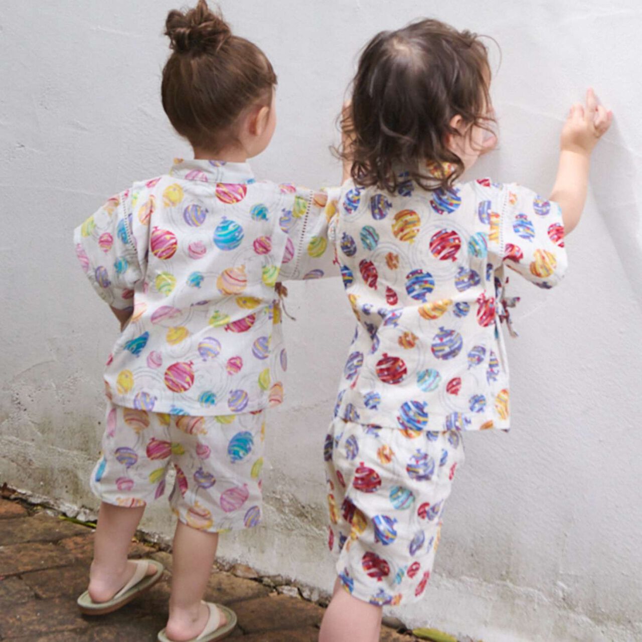 [Easy Wear] Boys Assorted Jinbei,Pearl white, large image number 5