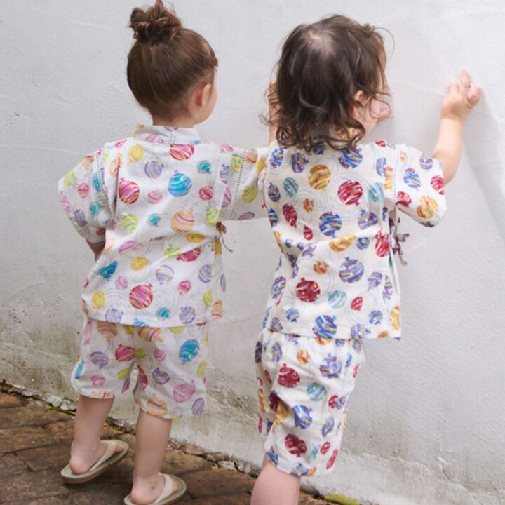 [Easy Wear] Boys Assorted Jinbei,Pearl white, medium image number 5