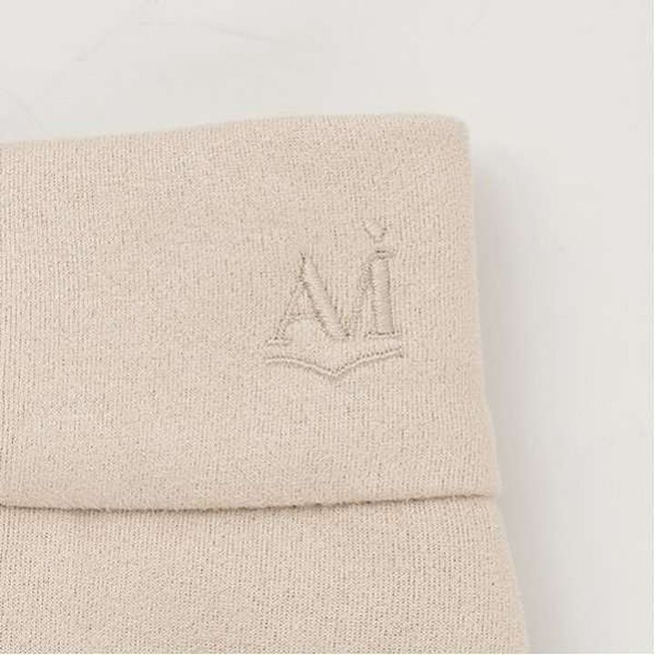 [AMI] Ponte Suede Skirt with Shorts,Mocha tea, medium image number 11