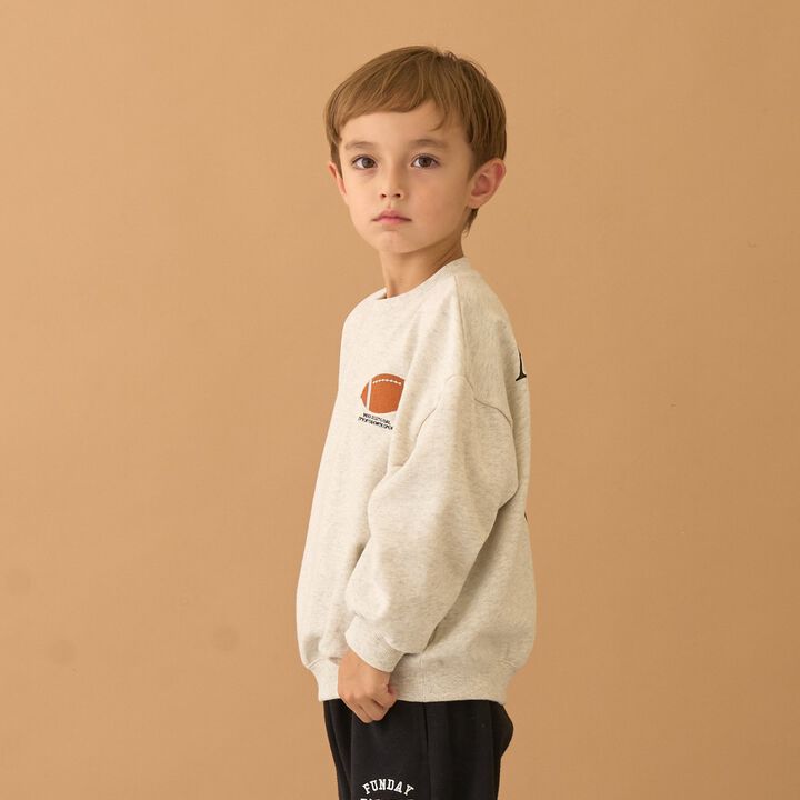 Goodbye Pills Fleece Sports Motif Assortment Sweatshirt,Blue gray, medium image number 19