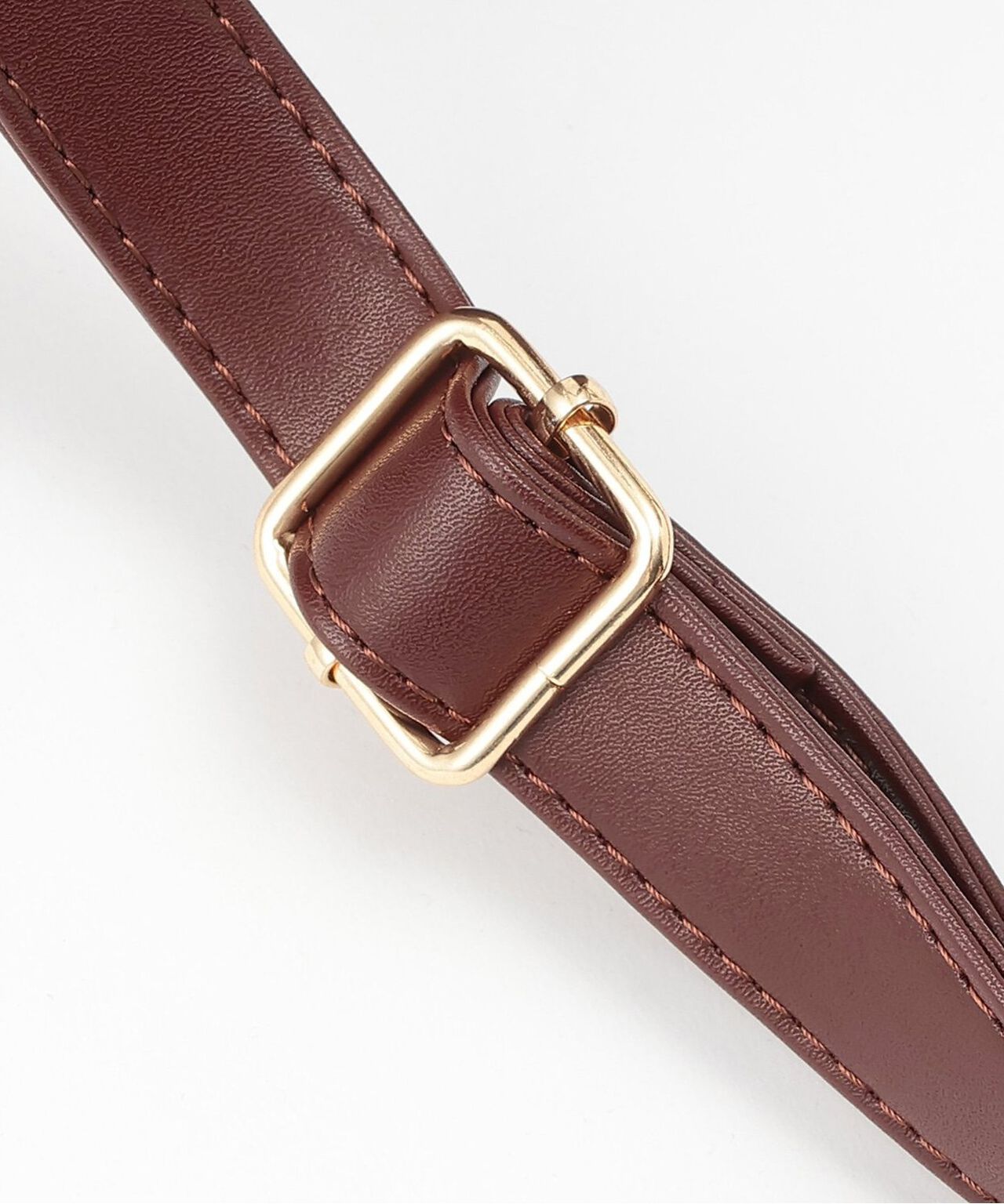 Logo Motif Shoulder Bag [Korean Fashion],Ivory, large image number 9