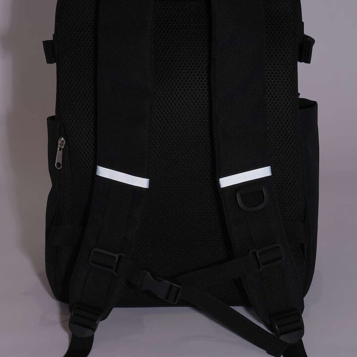 Casual Backpack with Charm,Black, medium image number 6