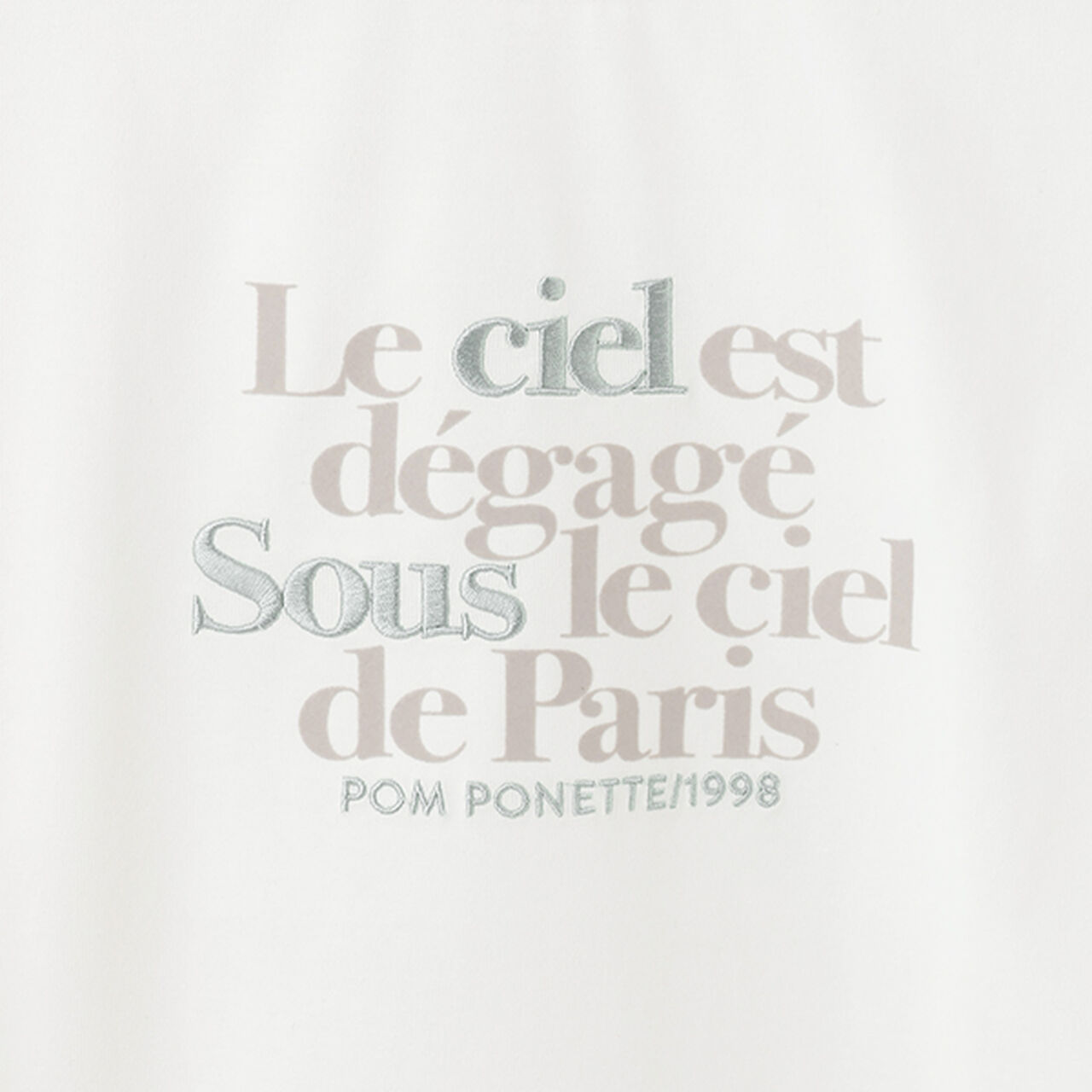 Long Sleeve Shirt Parka + Long Sleeve T-Shirt Set,Blue gray, large image number 2