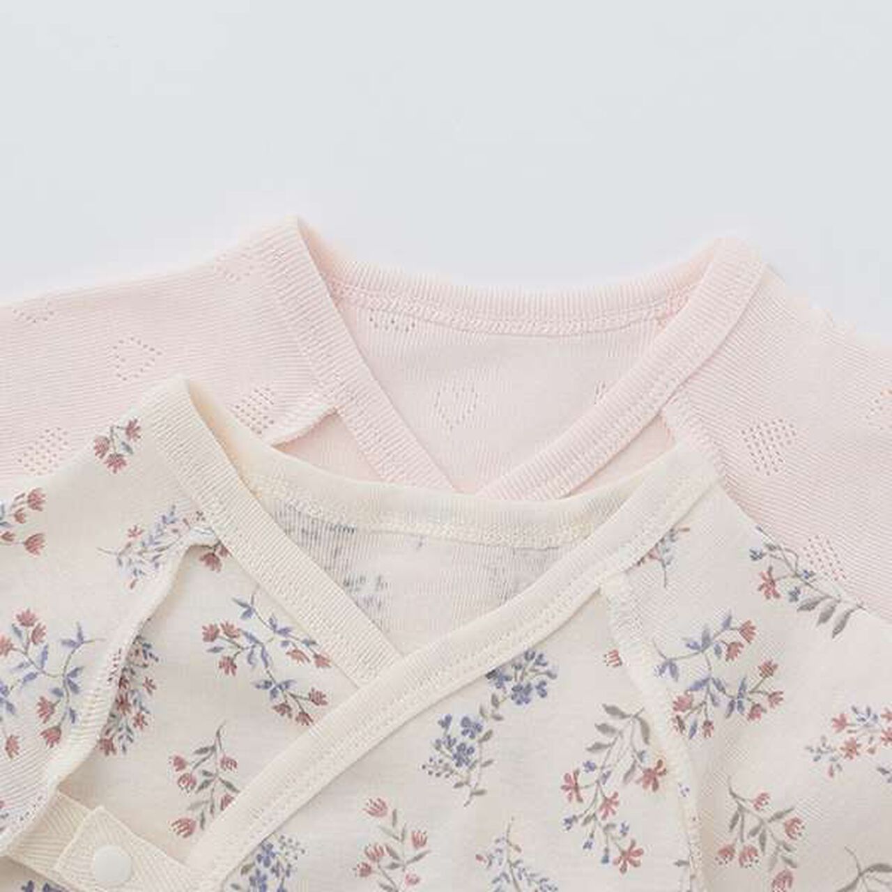 [Weak Acidity] Short Bodysuit,Light pink, large image number 4