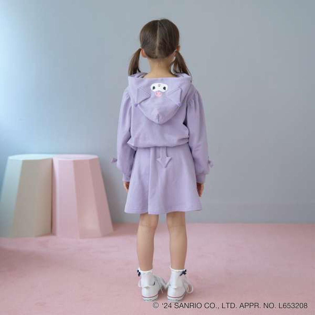 [Sanrio Characters] Transformation Parka & Flare Skirt Outfit Set,Lavender, large image number 0