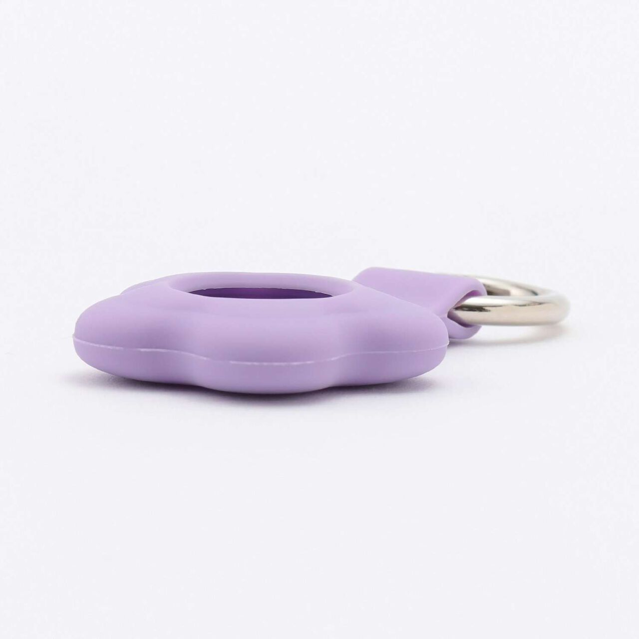 [For Preschool Use] [Safe] Flower Smart Tag Case Charm,Lavender, large image number 4