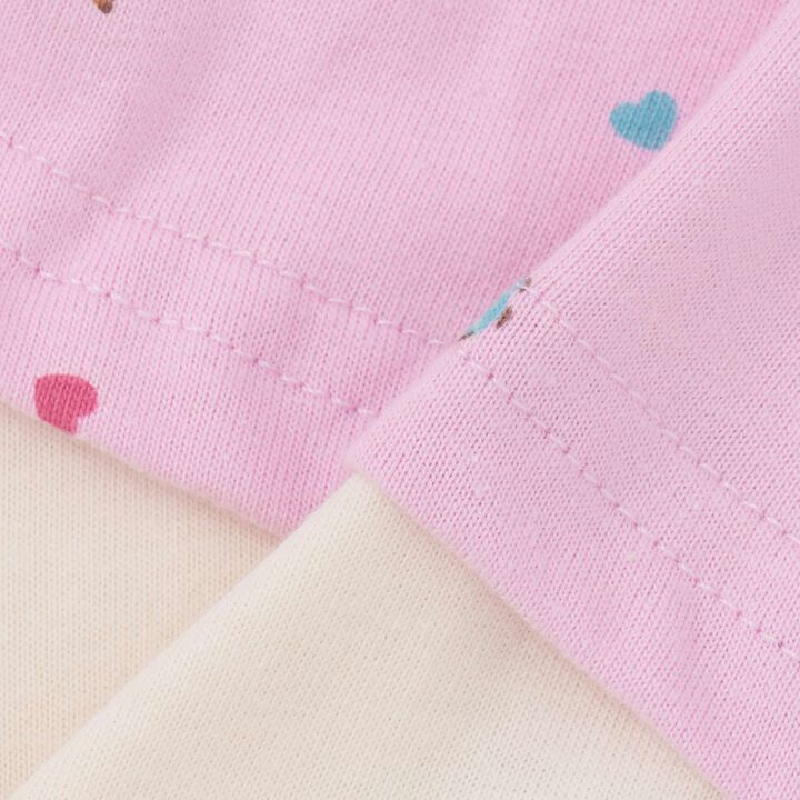 [Web Exclusive] GIRLS Short-Sleeve Pajamas,Ivory, medium image number 10