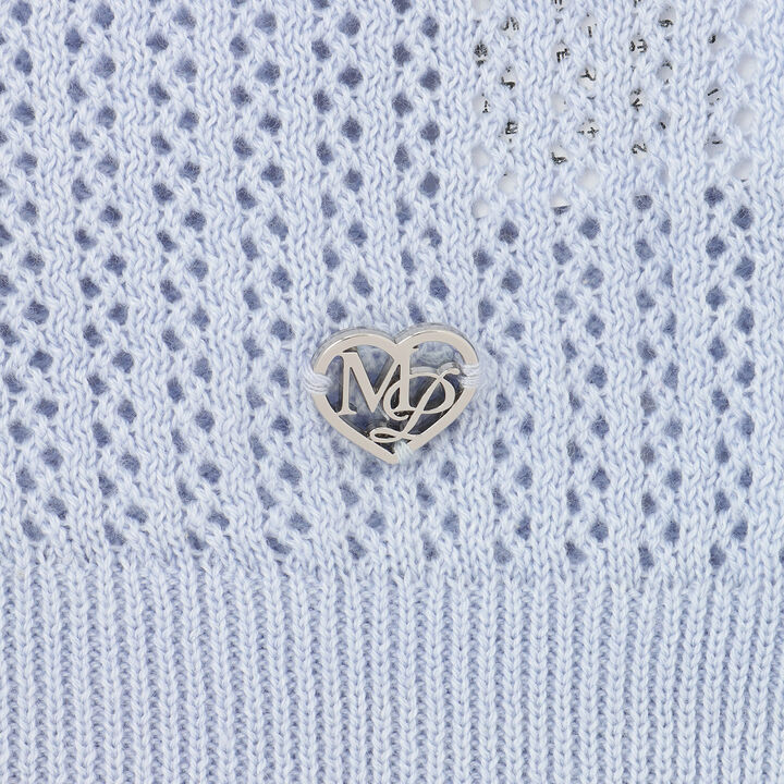 Mesh Sailor Vest & T-Shirt Set,Ivory, medium image number 11